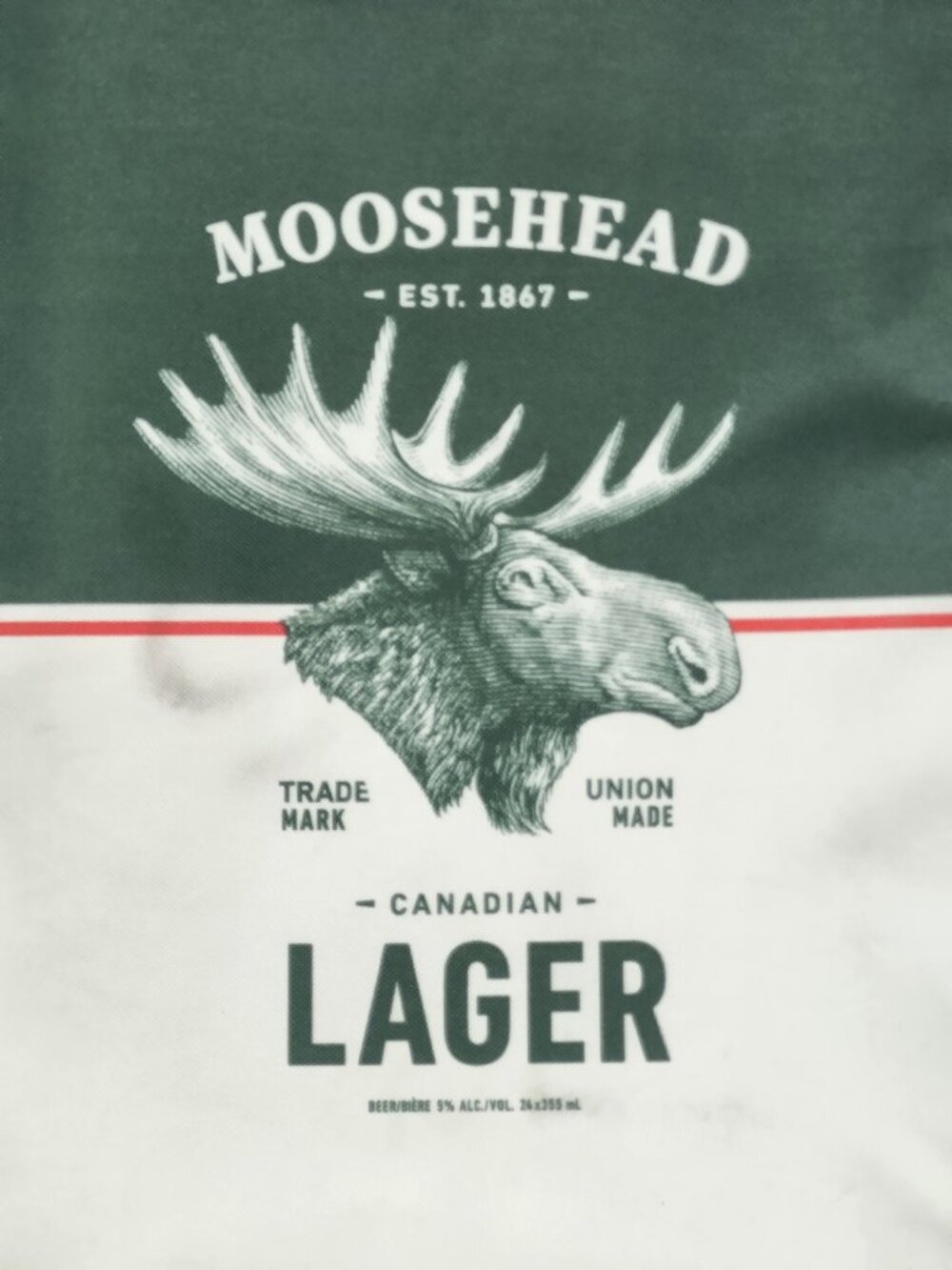 Moosehead Lager Cooler Backpack – Green/White – Brewery Merch